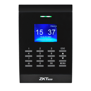 เครื่องทาบบัตร SC405 มีหน้าจอสี LCD ขนาด 2 นิ้ว