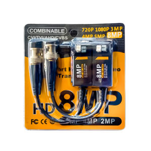 บาลันสีดำ 8 MP 400 เมตร HD Analog Video Passive Transceiver