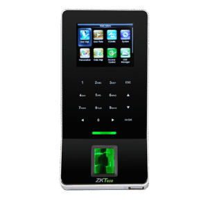 ZKTeco F22 เป็นเครื่องบันทึกเวลาและลายนิ้วมือที่บางเฉียบ