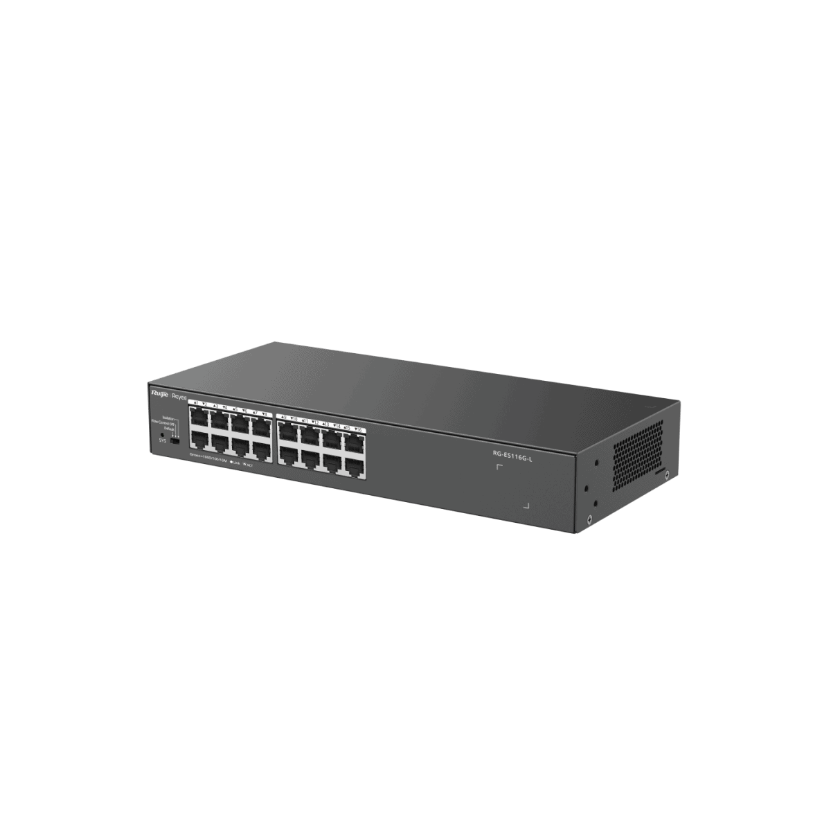 Switches รุ่น RG-ES116G-L 16-Port 10/100/1000 Mbps Unmanaged Non-PoE Switch - Image 3
