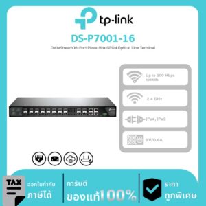 Aginet PON Series รุ่น  DS-P7001-16 DeltaStream 16-Port Pizza-Box GPON Optical Line Terminal