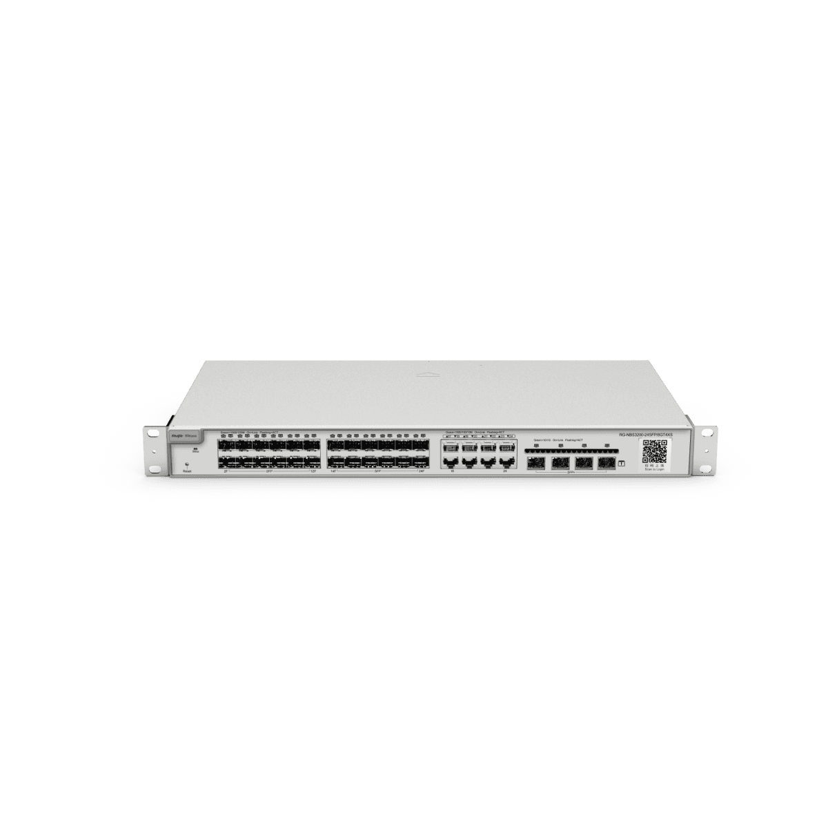 Ruijie / Reyee สวิตช์ 24 พอร์ต รุ่น RG-NBS3200-24SFP/8GT4XS 24-Port Gigabit SFP with 8 combo RJ45 ports Layer 2+ Managed Switch, 4 * 10G - Image 2