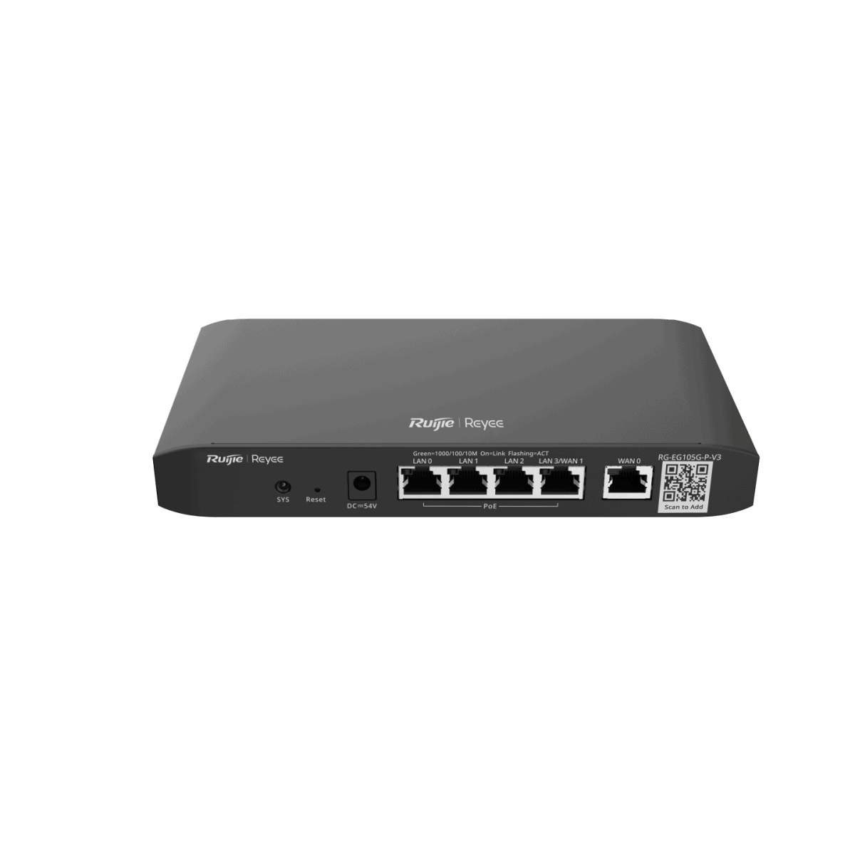 Ruijie / Reyee เราเตอร์ 5 พอร์ต รุ่น RG-EG105G-V3 เราเตอร์ที่จัดการผ่านคลาวด์ - Image 2