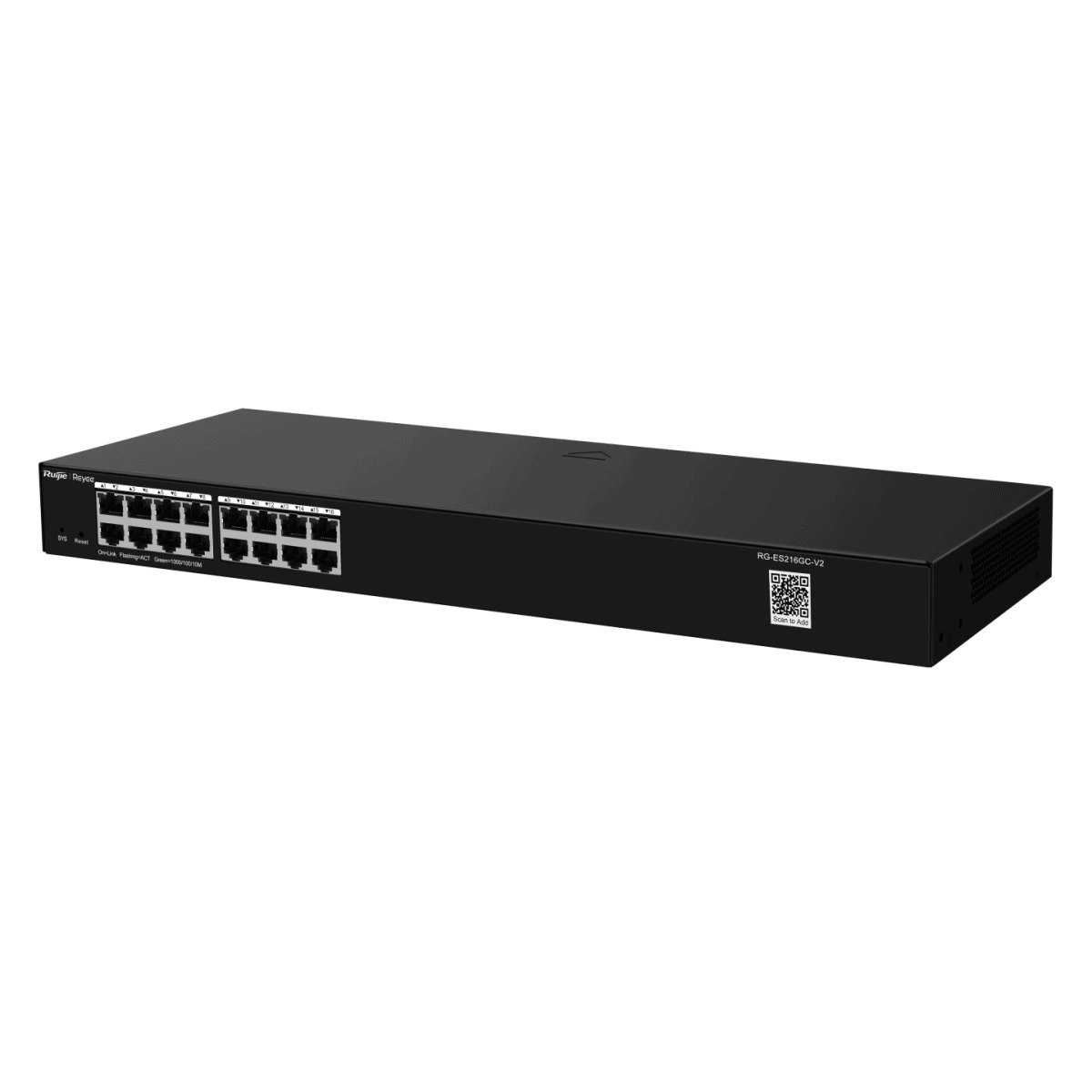 Switches รุ่น RG-ES216GC-V2 สวิทช์จัดการผ่านคลาวด์อัจฉริยะกิกะบิต 16 พอร์ต ไม่มี PoE - Image 3