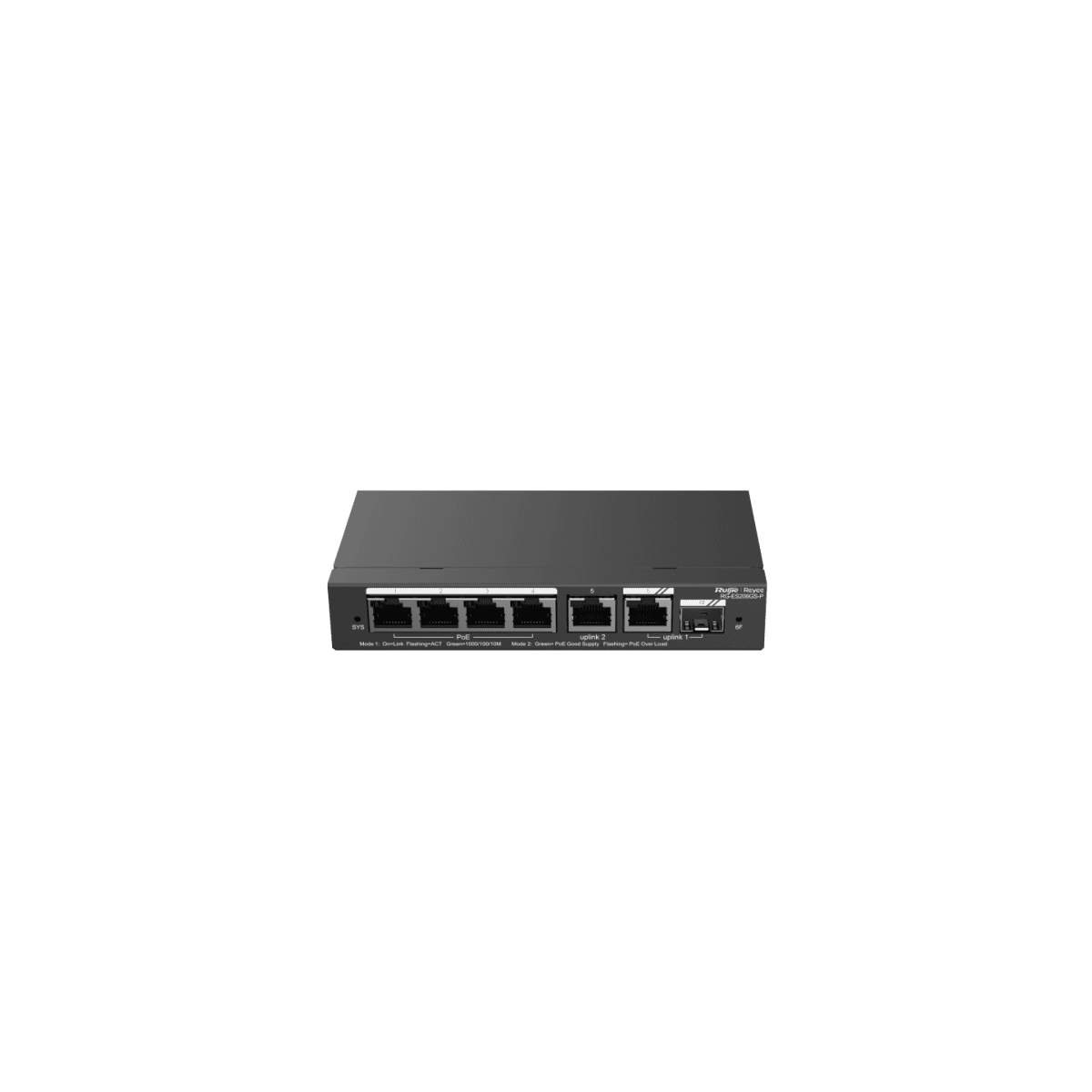 Switches รุ่น RG-ES206GS-P 6-Port Gigabit Smart Cloud Managed PoE Switch - Image 4