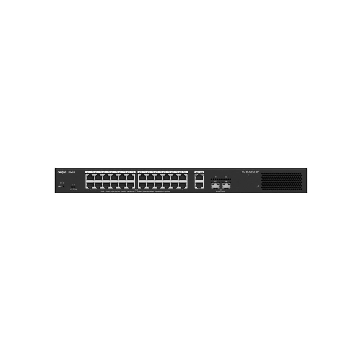 Switches รุ่น RG-ES228GS-LP 28-Port Gigabit Smart Cloud Managed PoE Switch - Image 5