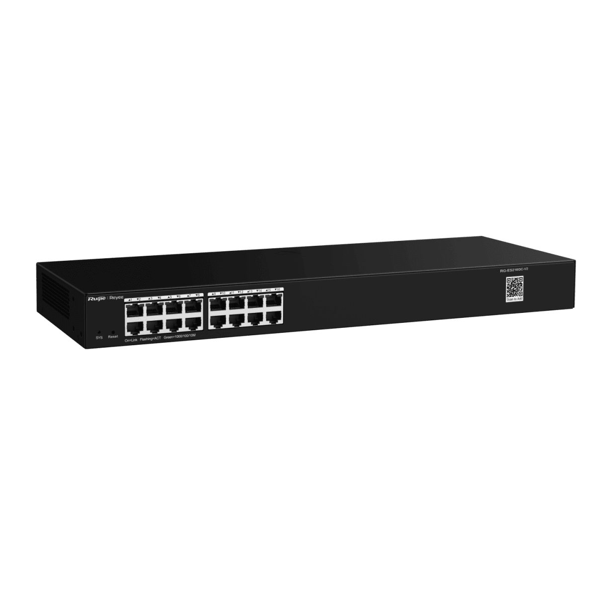 Switches รุ่น RG-ES216GC-V2 สวิทช์จัดการผ่านคลาวด์อัจฉริยะกิกะบิต 16 พอร์ต ไม่มี PoE - Image 4