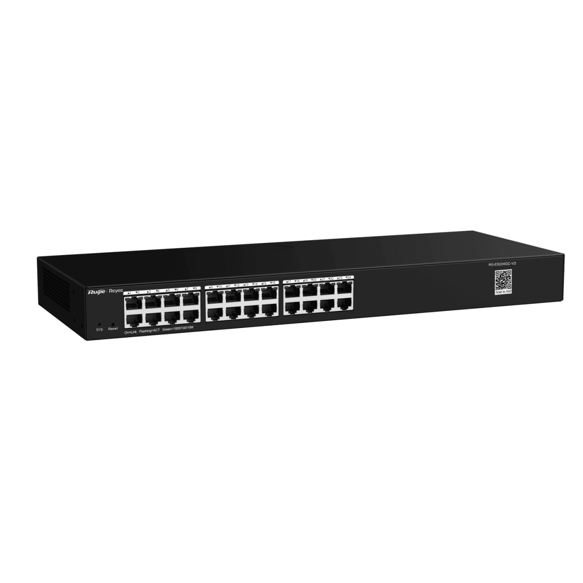 Switches รุ่น RG-ES224GC-V2 สวิทช์จัดการผ่านคลาวด์อัจฉริยะกิกะบิต 24 พอร์ต ไม่มี PoE - Image 3
