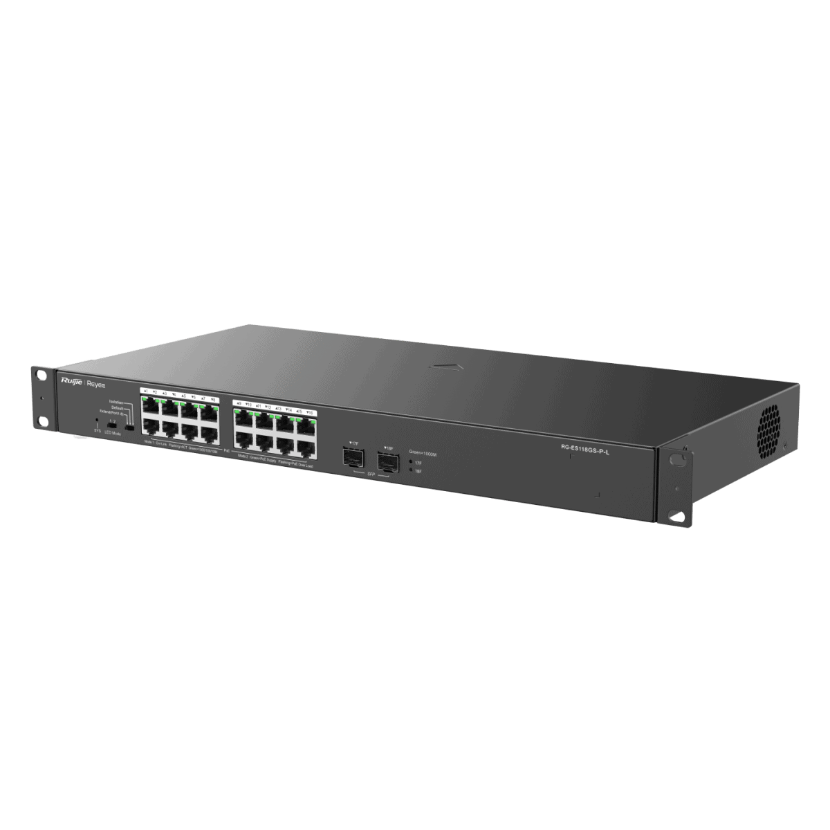 Switches รุ่น RG-ES118GS-P-L 18-Port 10/100/1000 Mbps Unmanaged PoE Switch - Image 3